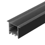 Arlight Профиль SL-LINIA49S-F-2000 ANOD BLACK Алюминий 039389 от ImperiumLoft