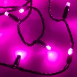 Arlight Светодиодная гирлянда ARD-STRING-CLASSIC-10000-BLACK-100LED-STD PINK 230В 7Вт Ardecoled IP65 025806 от ImperiumLoft