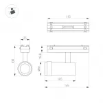 Светильник MAG-VIBE-SPOT-ZOOM-R47-10Вт Warm3000 BK 20-55 deg 48В Arlight IP20 044483 от ImperiumLoft