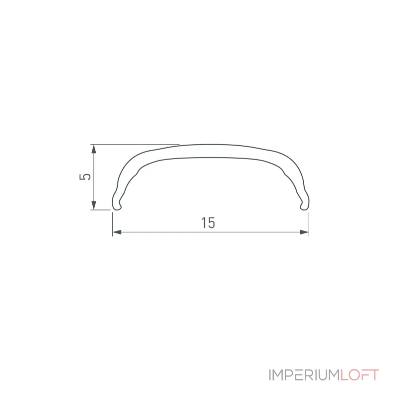 Экран ARH-BENT-W18-2000 BLACK Arlight 041032 от ImperiumLoft Экран ARH-BENT-W18-2000 BLACK Arlight 041032 от ImperiumLoft