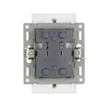 Механизм электрической розетки SCT-MEUD-PL-WH 250В 16A Arlight 043764 от ImperiumLoft