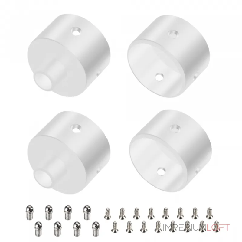 Arlight Заглушка WPH-FLEX-D22-360deg WHITE ALU с отверстием Металл 049941 от ImperiumLoft Arlight Заглушка WPH-FLEX-D22-360deg WHITE ALU с отверстием Металл 049941 от ImperiumLoft
