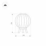 Arlight Светильник LGD-PEARL-TAB-7Вт Warm3000 GR 164 deg 230В IP65 029974 от ImperiumLoft