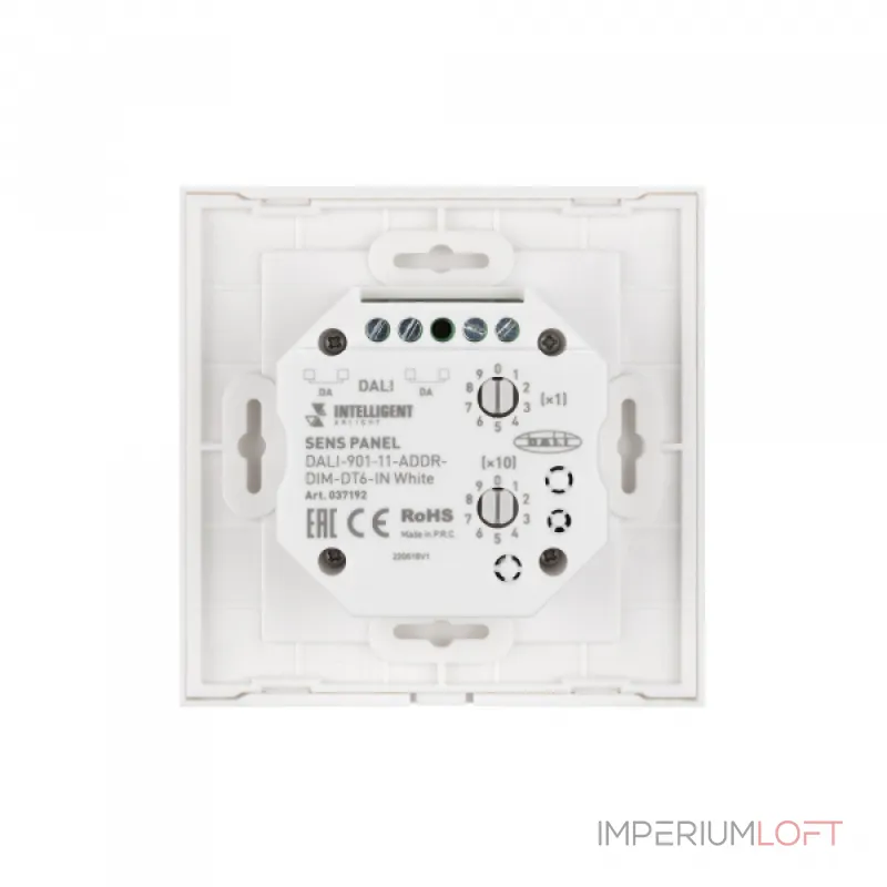 Arlight INTELLIGENT ARLIGHT Сенсорная панель DALI-901-11-ADDR-DIM-DT6-IN White BUS IARL IP20 037192 от ImperiumLoft Arlight INTELLIGENT ARLIGHT Сенсорная панель DALI-901-11-ADDR-DIM-DT6-IN White BUS IARL IP20 037192 от ImperiumLoft