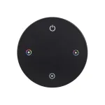 Arlight INTELLIGENT Пульт SMART-801-22-1G-RGBW Black 3В Magnet 2.4G IP20 046479 от ImperiumLoft