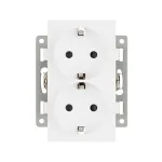 Механизм электрической розетки SCT-MEUD-PL-WH 250В 16A Arlight 043764 от ImperiumLoft