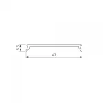 Arlight Экран LINE-5050-DUAL-2000 OPAL 045661 от ImperiumLoft