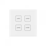 Arlight INTELLIGENT ARLIGHT Сенсорная панель DALI-901-11-ADDR-DIM-DT6-IN White BUS IARL IP20 037192 от ImperiumLoft