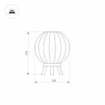 Arlight Светильник LGD-PEARL-TAB-7Вт Warm3000 GR 164 deg 230В IP65 029974 от ImperiumLoft