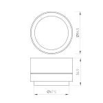 Насадка с изменяемым углом LGD-ZOOMLENS-R85 WH 17-50 deg Arlight Металл 046754 от ImperiumLoft