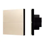 Arlight INTELLIGENT ARLIGHT Кнопочная панель SMART-DMX512-801-22-4G-4SC-DIM-IN Gold 230В 2.4G IARL IP20 039313 от ImperiumLoft
