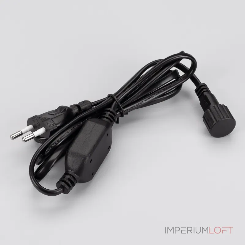 Arlight Шнур питания ARD-ICICLE-CLASSIC-1.5M Black 230В 1.6A Ardecoled 044774 от ImperiumLoft Arlight Шнур питания ARD-ICICLE-CLASSIC-1.5M Black 230В 1.6A Ardecoled 044774 от ImperiumLoft