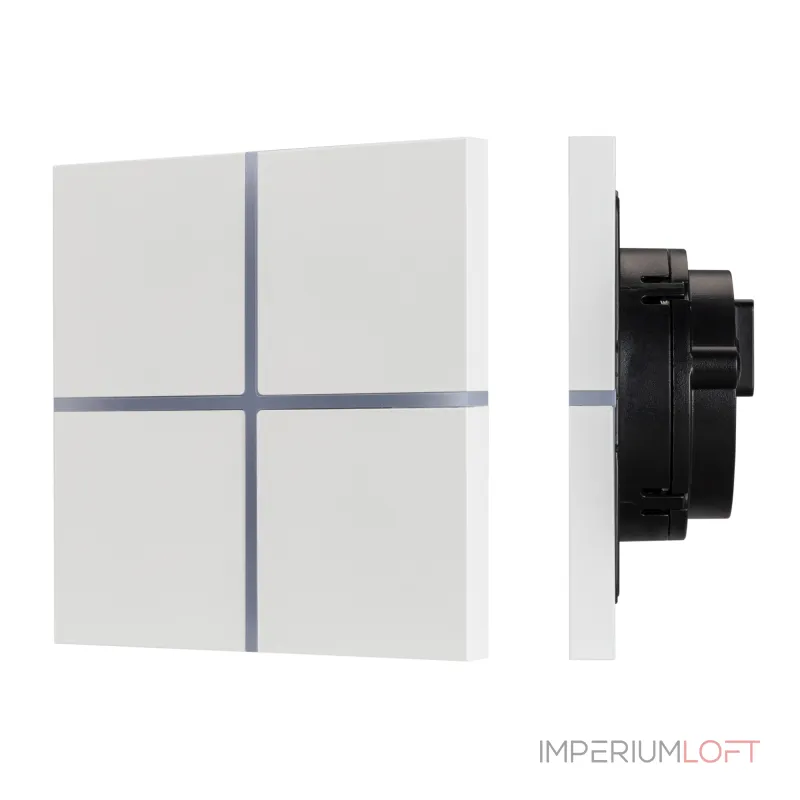Arlight INTELLIGENT ARLIGHT Сенсорная панель KNX-304-13-IN White BUS Frameless IARL IP20 038310 от ImperiumLoft Arlight INTELLIGENT ARLIGHT Сенсорная панель KNX-304-13-IN White BUS Frameless IARL IP20 038310 от ImperiumLoft