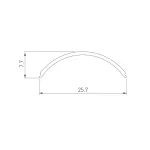 Arlight Экран SL-KANT-H20 ROUND OPAL 049168 от ImperiumLoft
