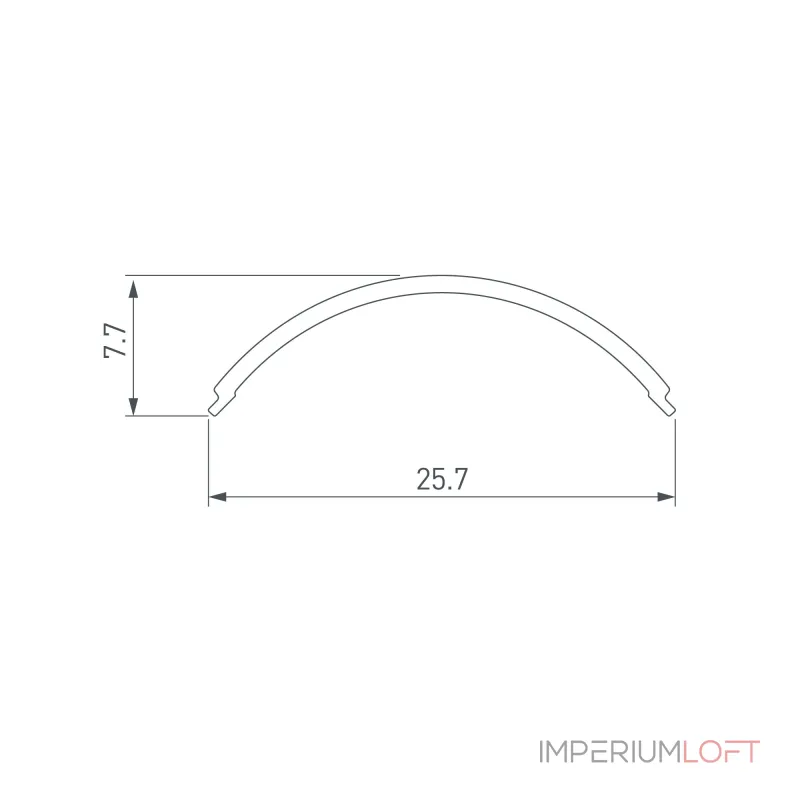 Arlight Экран SL-KANT-H20 ROUND OPAL 049168 от ImperiumLoft Arlight Экран SL-KANT-H20 ROUND OPAL 049168 от ImperiumLoft