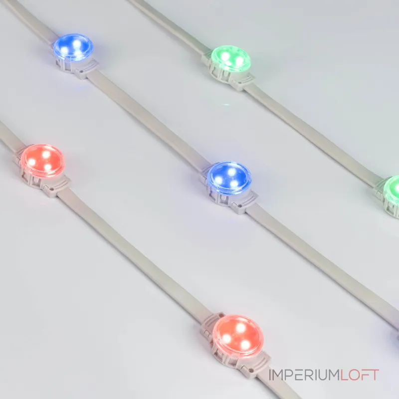 Arlight Модуль управляемый DMX-F3-D30 12В RGB-Auto 0.75Вт IP68 120 deg 036830 от ImperiumLoft