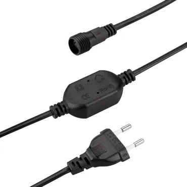 Arlight Шнур питания ARD-ICICLE-CLASSIC-1.5M Black 230В 1.6A Ardecoled 044774 Arlight Шнур питания ARD-ICICLE-CLASSIC-1.5M Black 230В 1.6A Ardecoled 044774