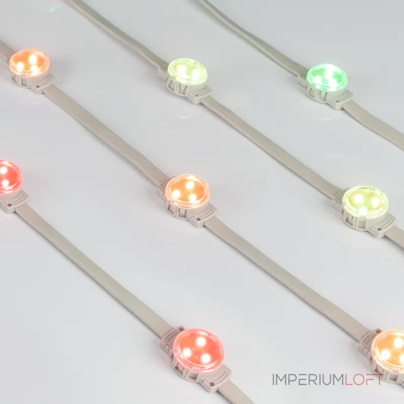 Arlight Модуль управляемый DMX-F3-D30 12В RGB-Auto 0.75Вт IP68 120 deg 036830 от ImperiumLoft