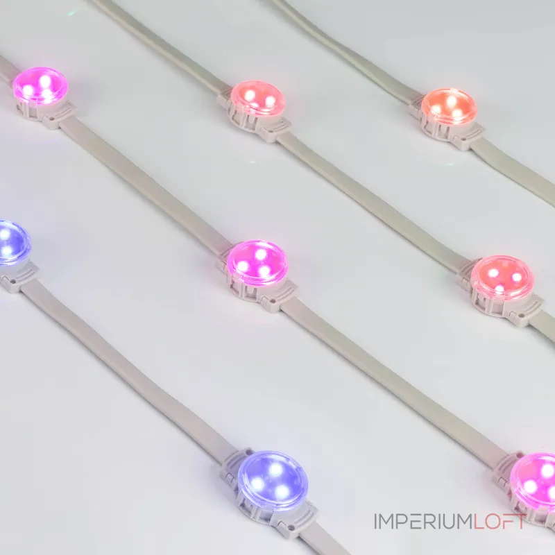 Arlight Модуль управляемый DMX-F3-D30 12В RGB-Auto 0.75Вт IP68 120 deg 036830 от ImperiumLoft