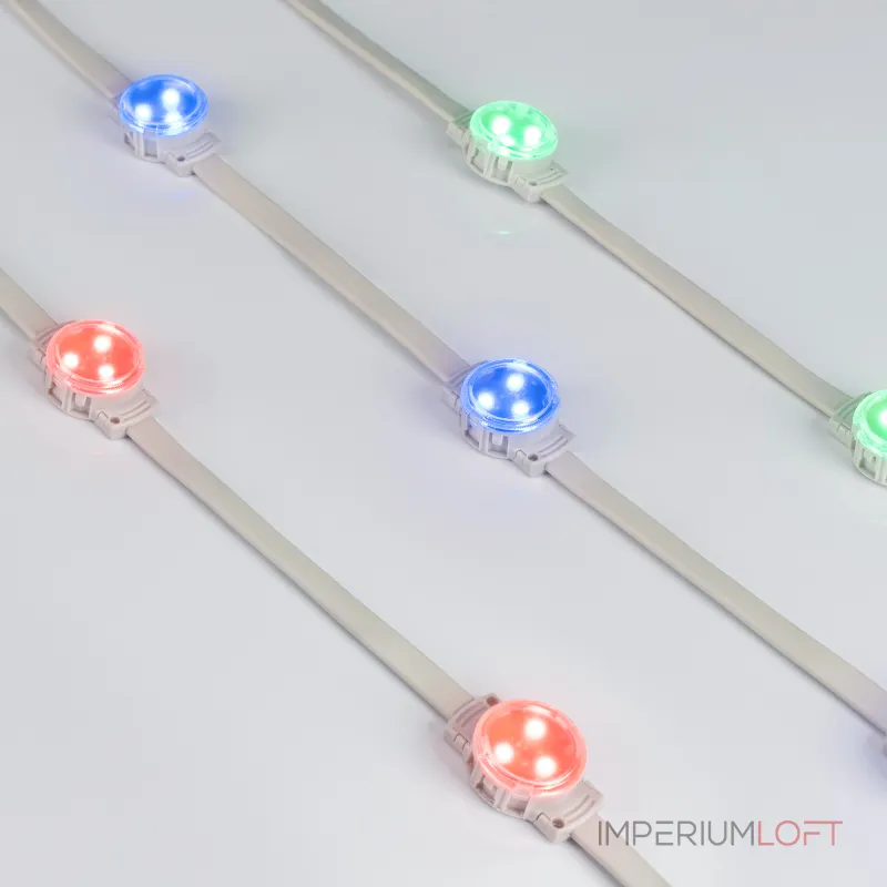 Arlight Модуль управляемый DMX-F3-D30 12В RGB-Auto 0.75Вт IP68 120 deg 036830 от ImperiumLoft