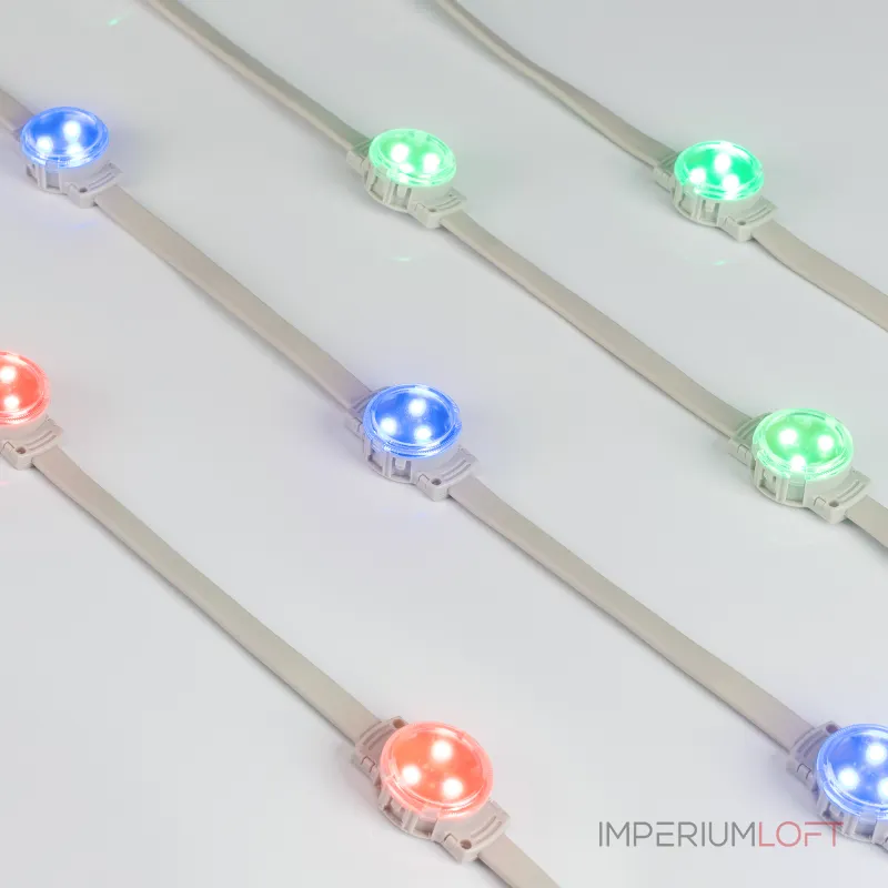 Arlight Модуль управляемый DMX-F3-D30 12В RGB-Auto 0.75Вт IP68 120 deg 036830 от ImperiumLoft