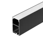Профиль LINE-S-3667-3000 BLACK Arlight Алюминий 042903 от ImperiumLoft