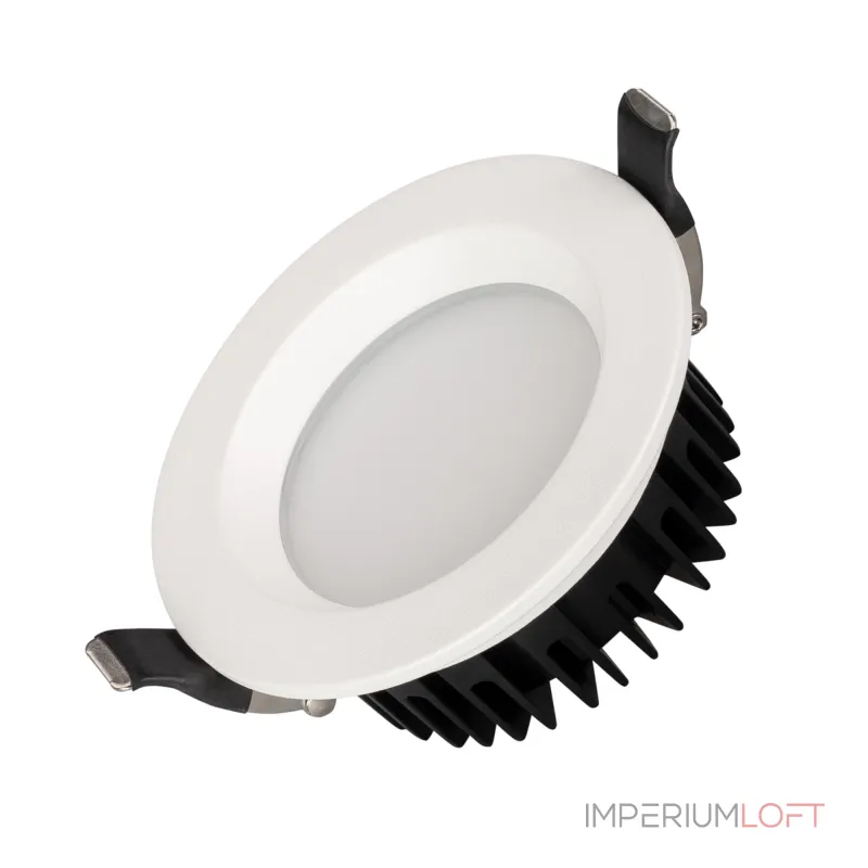 Светильник MS-MIST-BUILT-R105-9Вт Warm3000 WH 110 deg 230В Arlight IP54 041614 от ImperiumLoft