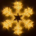 Arlight Фигура ARD-SNOWFLAKE-M4-750x750-324LED Warm 230В 18Вт Ardecoled IP65 034252 от ImperiumLoft