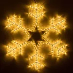 Arlight Фигура ARD-SNOWFLAKE-M4-750x750-324LED Warm 230В 18Вт Ardecoled IP65 034252 от ImperiumLoft