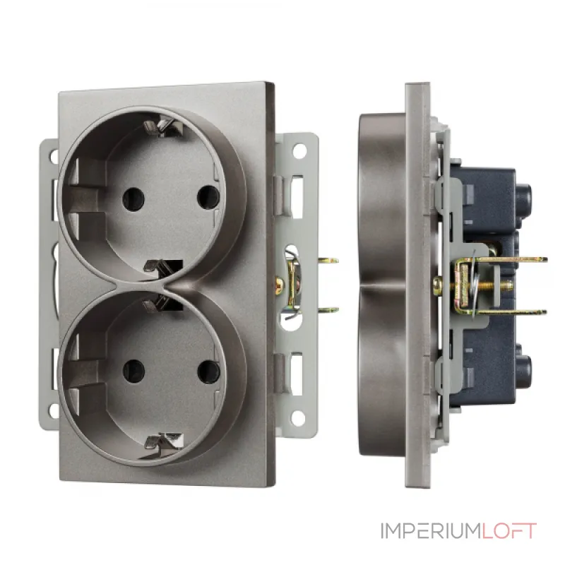 Arlight Механизм электрической розетки SCT-MEUD-PL-GR 250В 16A 043766 от ImperiumLoft Arlight Механизм электрической розетки SCT-MEUD-PL-GR 250В 16A 043766 от ImperiumLoft