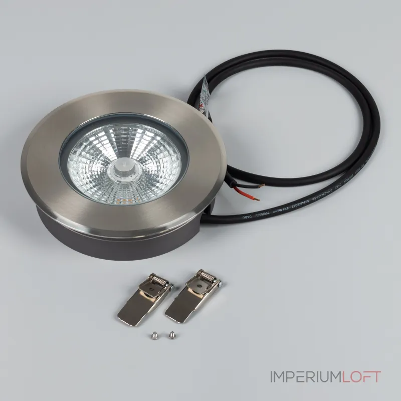 Светильник ART-GROUND-SLIM-R160-15Вт Warm3000 SL 30 deg 24В Arlight IP67 038167 от ImperiumLoft
