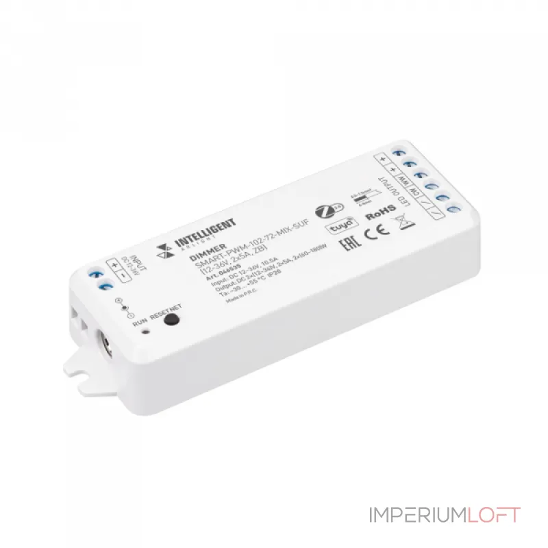 Arlight INTELLIGENT Диммер SMART-PWM-102-72-MIX-SUF 12-36В 2x5A ZB IARL 046535 от ImperiumLoft Arlight INTELLIGENT Диммер SMART-PWM-102-72-MIX-SUF 12-36В 2x5A ZB IARL 046535 от ImperiumLoft