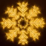 Arlight Фигура ARD-SNOWFLAKE-M8-950x950-540LED Warm 230В 33Вт Ardecoled IP65 034255 от ImperiumLoft