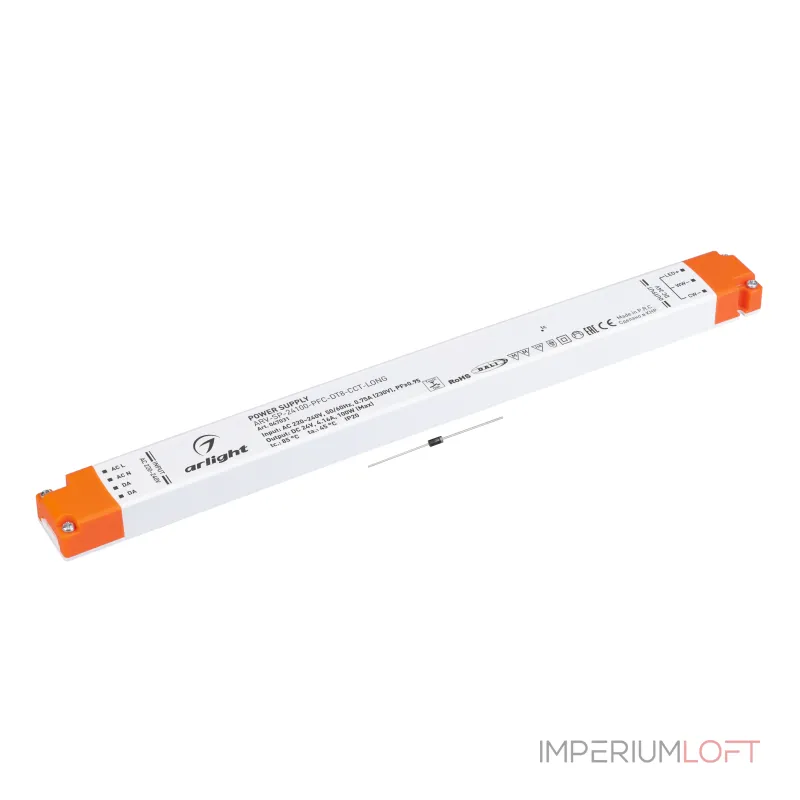 Блок питания ARV-SP-24100-PFC-DT8-CCT-LONG 24В 4.16A 100Вт Arlight IP20 047031 от ImperiumLoft Блок питания ARV-SP-24100-PFC-DT8-CCT-LONG 24В 4.16A 100Вт Arlight IP20 047031 от ImperiumLoft