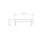 Arlight Экран MAT-L-10000 матовый для PDS MIC 036118 от ImperiumLoft
