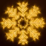 Arlight Фигура ARD-SNOWFLAKE-M8-950x950-540LED Warm 230В 33Вт Ardecoled IP65 034255 от ImperiumLoft