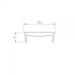 Arlight Экран MAT-L-10000 матовый для PDS MIC 036118 от ImperiumLoft