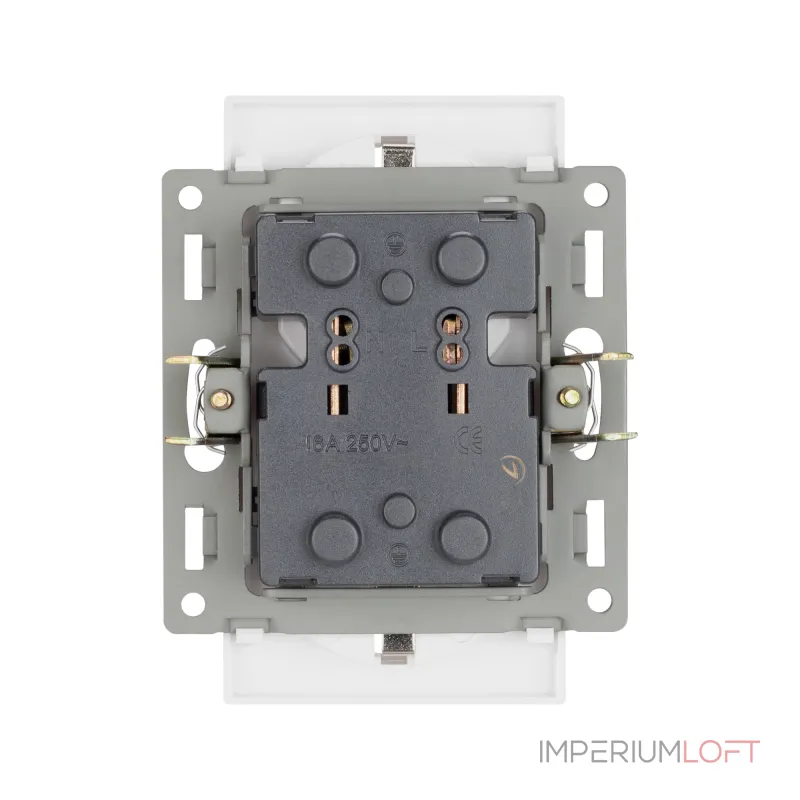 Arlight Механизм электрической розетки SCT-MEUD-PL-GR 250В 16A 043766 от ImperiumLoft Arlight Механизм электрической розетки SCT-MEUD-PL-GR 250В 16A 043766 от ImperiumLoft