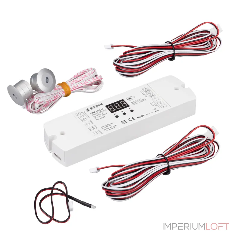 Arlight INTELLIGENT Контроллер лестничный SMART-SPI-302-62-SH-SUF 12-24В Stair IARL IP20 046486 от ImperiumLoft Arlight INTELLIGENT Контроллер лестничный SMART-SPI-302-62-SH-SUF 12-24В Stair IARL IP20 046486 от ImperiumLoft