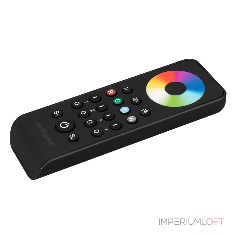 Arlight Пульт SMART-R43-RGBW Black 4 зоны 2.4G IP20 031939 от ImperiumLoft Arlight Пульт SMART-R43-RGBW Black 4 зоны 2.4G IP20 031939 от ImperiumLoft