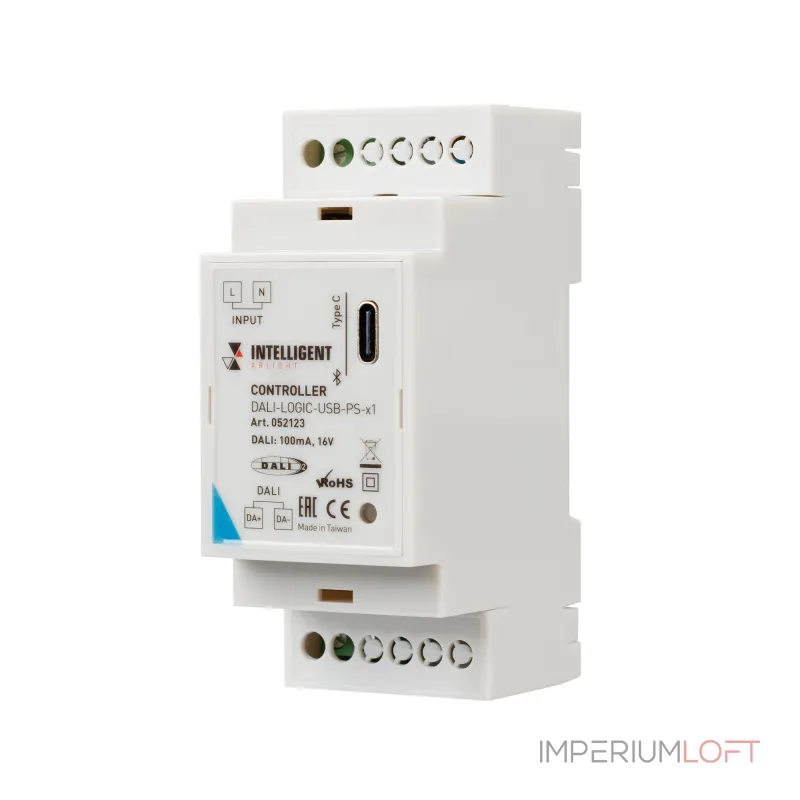 Arlight INTELLIGENT ARLIGHT Контроллер DALI-LOGIC-USB-PS-x1 BUS/230В BLE IARL IP20 052123 от ImperiumLoft Arlight INTELLIGENT ARLIGHT Контроллер DALI-LOGIC-USB-PS-x1 BUS/230В BLE IARL IP20 052123 от ImperiumLoft