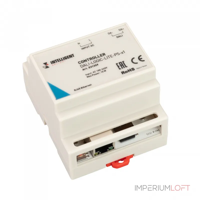 Arlight INTELLIGENT Контроллер DALI-LOGIC-LITE-PS-x1 230B Ethernet INTELLIGENT 031359 от ImperiumLoft Arlight INTELLIGENT Контроллер DALI-LOGIC-LITE-PS-x1 230B Ethernet INTELLIGENT 031359 от ImperiumLoft