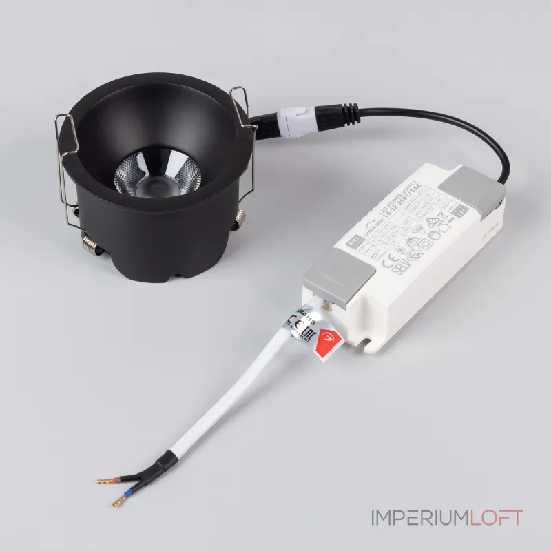 Arlight Светильник MS-HARBOR-R82-10Вт Day4000 BK 36 deg 230В IP20 048289 от ImperiumLoft