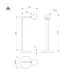 Arlight Светильник SP-OTTORI-TAB-6Вт Warm3000 WH 30 deg 230В IP20 051021 от ImperiumLoft