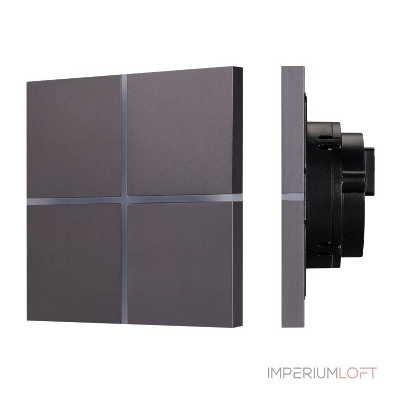 Arlight INTELLIGENT ARLIGHT Сенсорная панель KNX-304-13-IN Grey BUS Frameless IARL IP20 038309 от ImperiumLoft Arlight INTELLIGENT ARLIGHT Сенсорная панель KNX-304-13-IN Grey BUS Frameless IARL IP20 038309 от ImperiumLoft