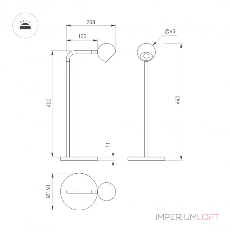 Arlight Светильник SP-OTTORI-TAB-6Вт Warm3000 WH 30 deg 230В IP20 051021 от ImperiumLoft Arlight Светильник SP-OTTORI-TAB-6Вт Warm3000 WH 30 deg 230В IP20 051021 от ImperiumLoft