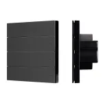 Arlight INTELLIGENT ARLIGHT Кнопочная панель SMART-DMX512-801-22-8G-8SC-DIM-IN Black 230В 2.4G IARL IP20 039316 от ImperiumLoft