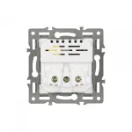 Arlight Механизм розетки с USB зарядкой SCT-MUAA-PL-WH 250В 16A 043733 от ImperiumLoft