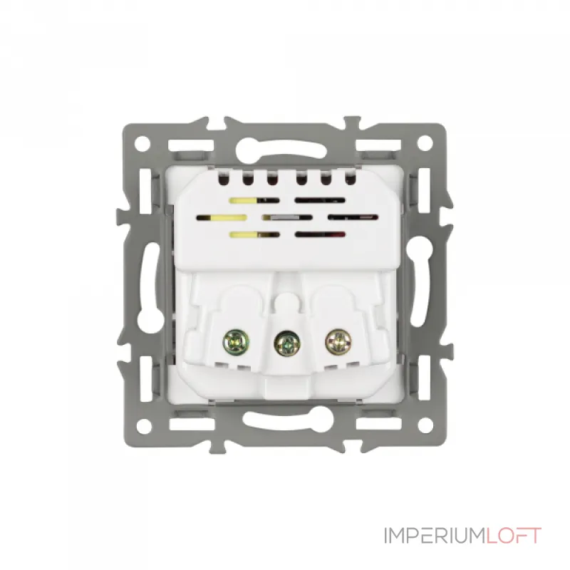 Arlight Механизм розетки с USB зарядкой SCT-MUAA-PL-WH 250В 16A 043733 от ImperiumLoft