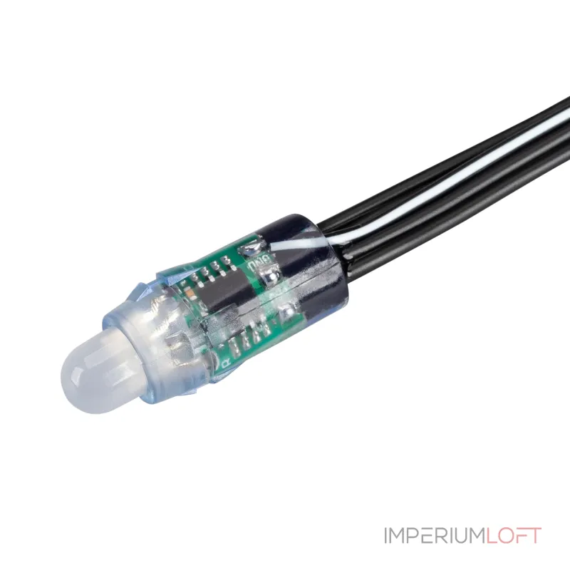Герметичный управляемый модуль SPI-UVR-D12 12В Cool 10K-BPT 0.3Вт IP67 90 deg Arlight 043437 от ImperiumLoft